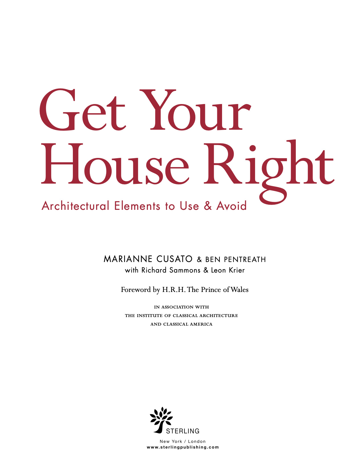 Get Your House Right