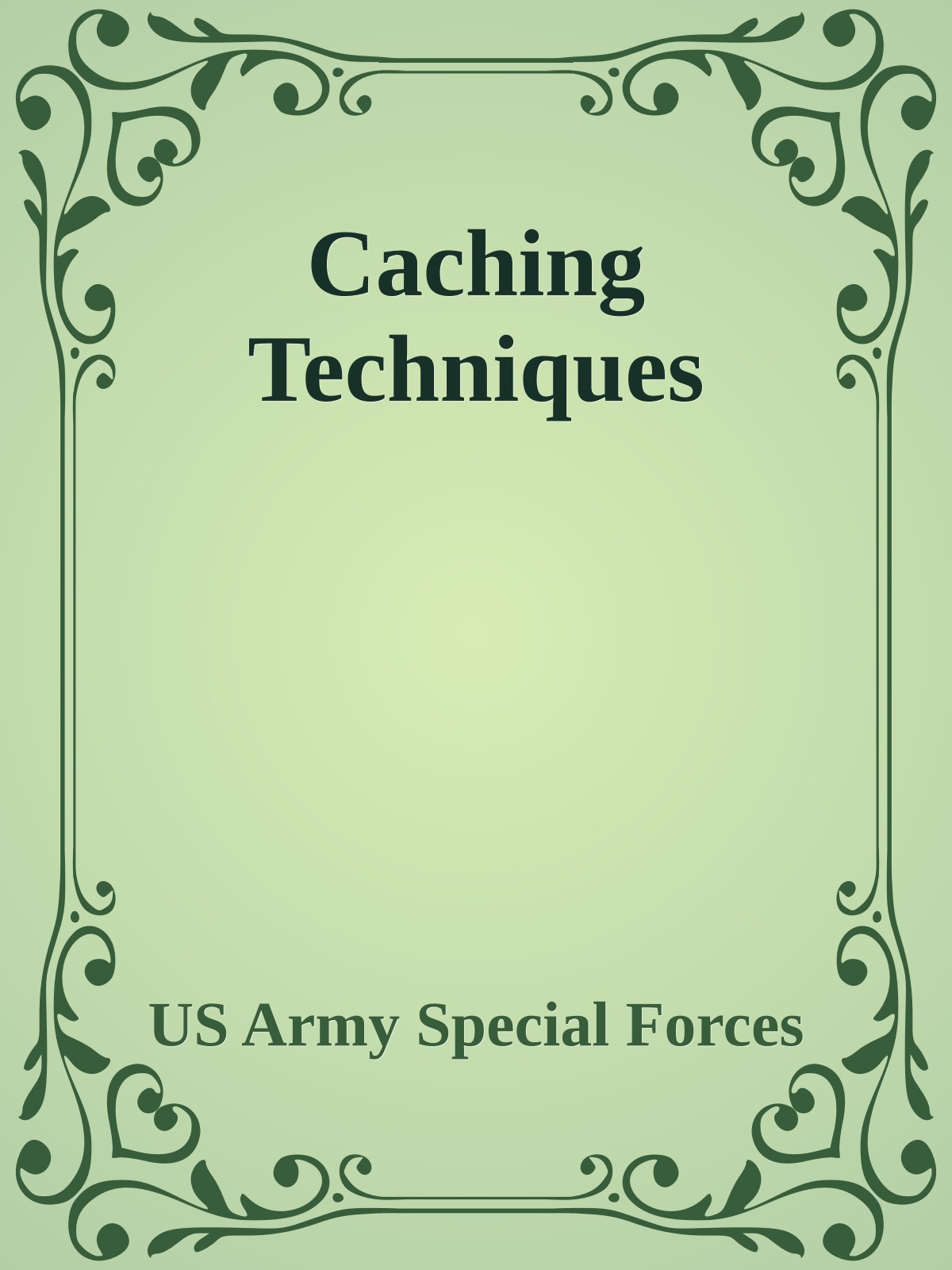 Caching Techniques